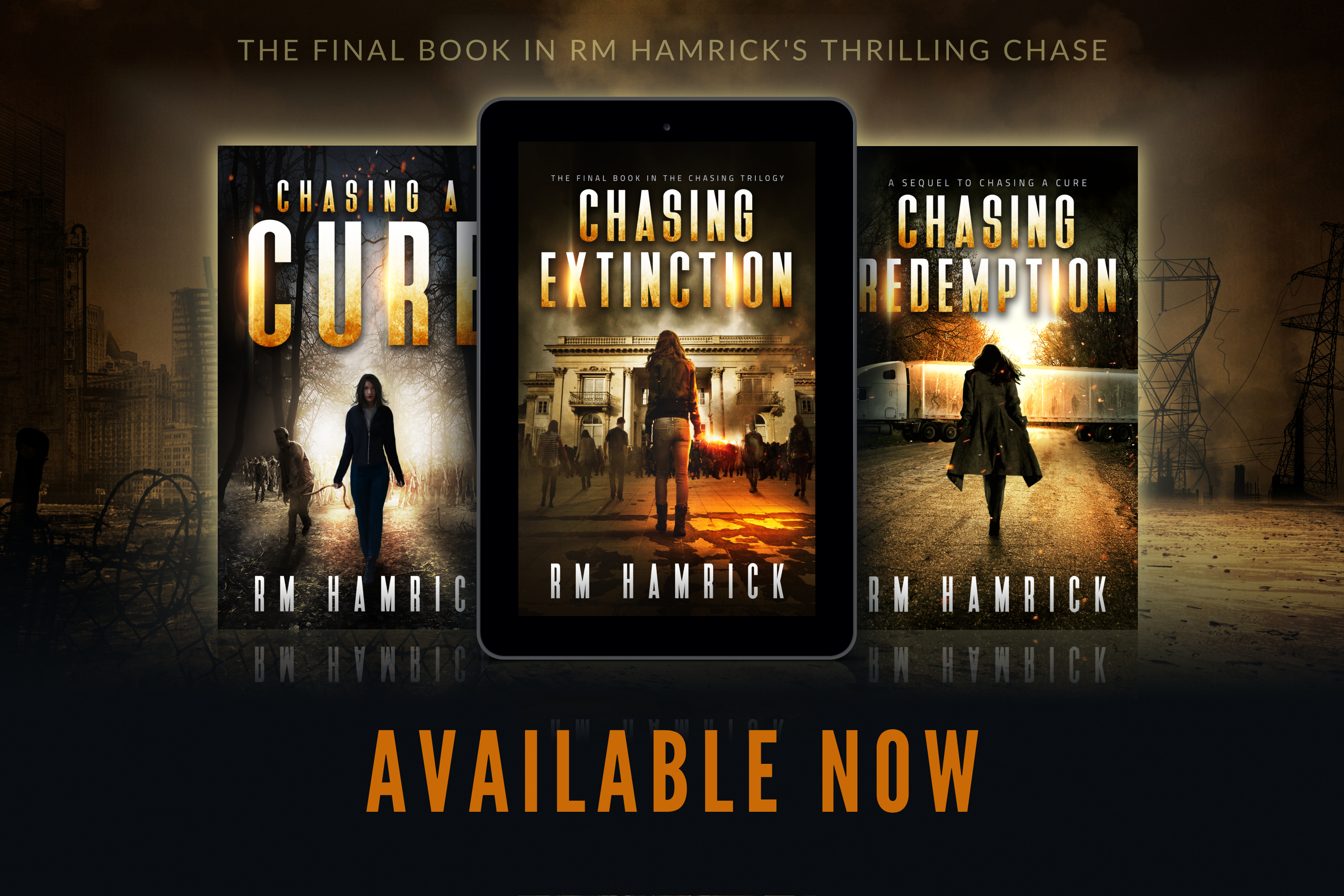 The Chasing trilogy line up
